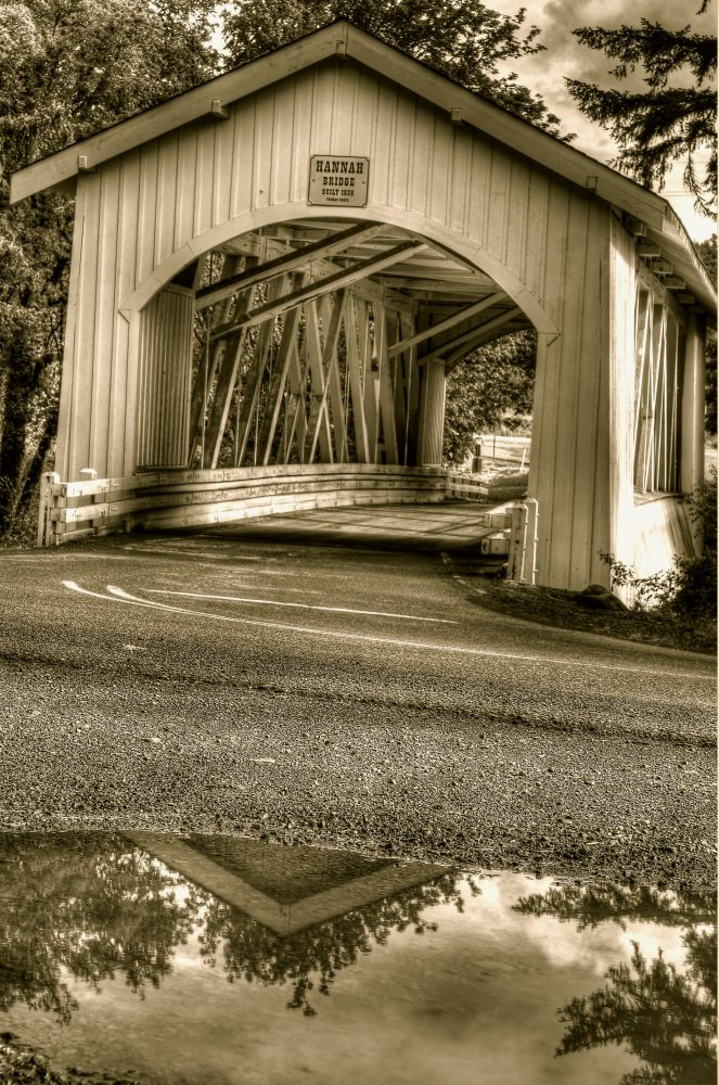 Hannah Bridge, Linn County, Oregon